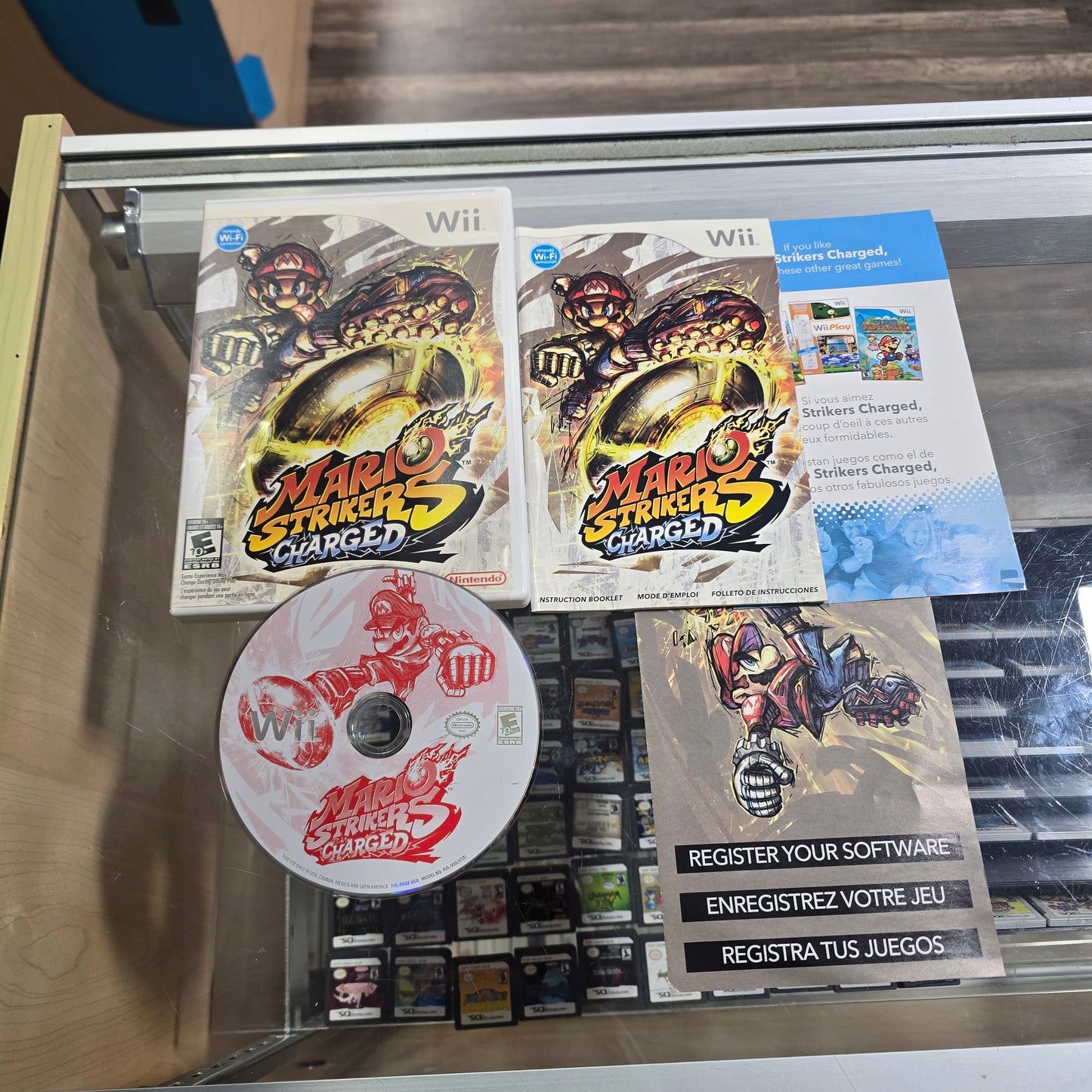 Mario Strikers Charged Nintendo Wii
