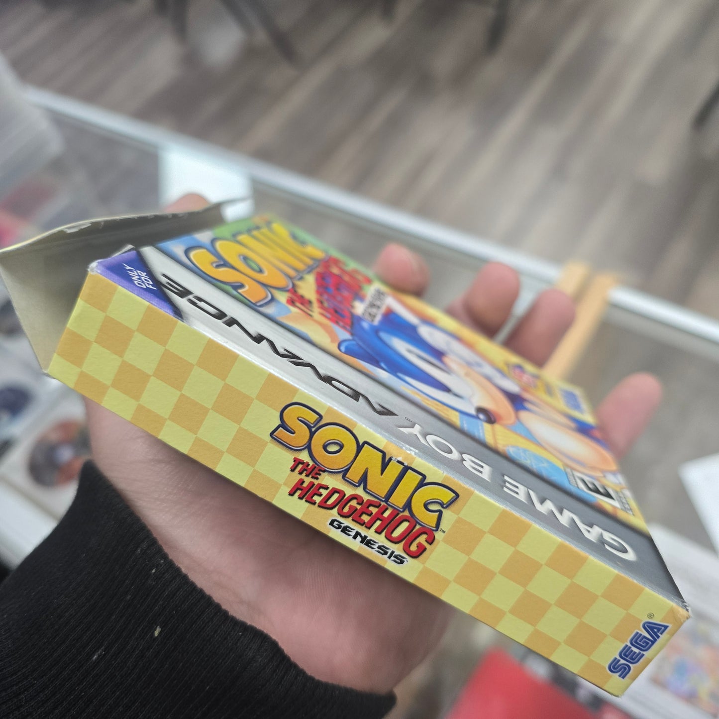 Sonic The Hedgehog Genesis Nintendo GameBoy Advance