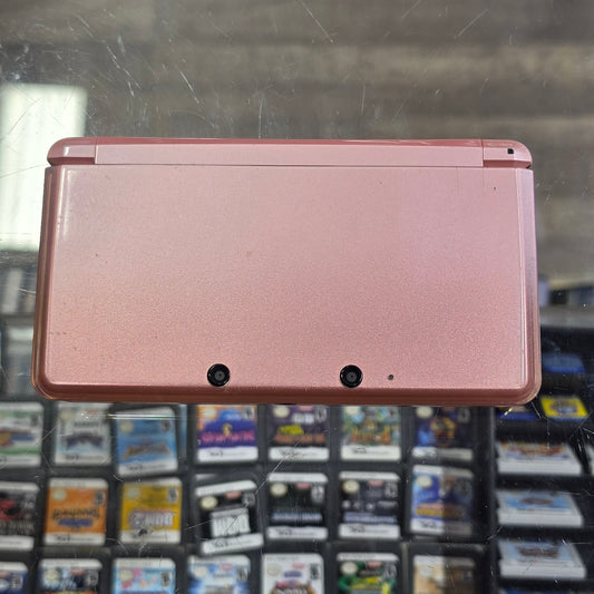 Pink Nintendo 3DS Handheld System With Charger (Region Free)(JAPANESE TO US)