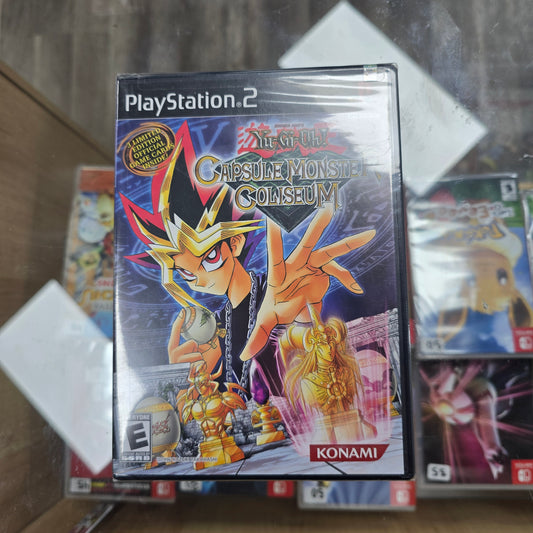 Yu-Gi-Oh Capsule Monster Coliseum NEW SEALED Playstation 2