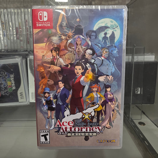 New Sealed Apollo Justice: Ace Attorney Trilogy Nintendo Switch