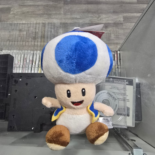 Super Mario Bros Wii Official Toad Plush (2010)