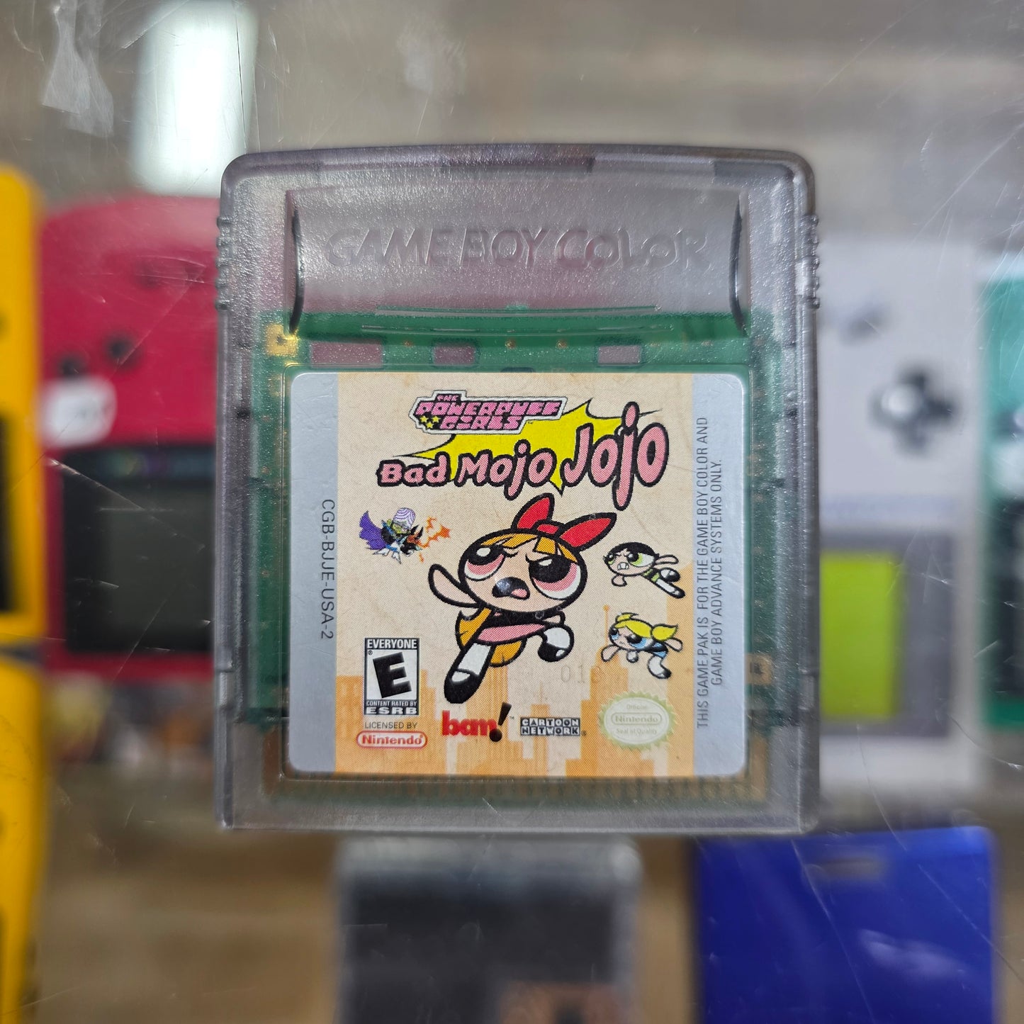 Powerpuff Girls Bad Mojo Jojo GameBoy Color