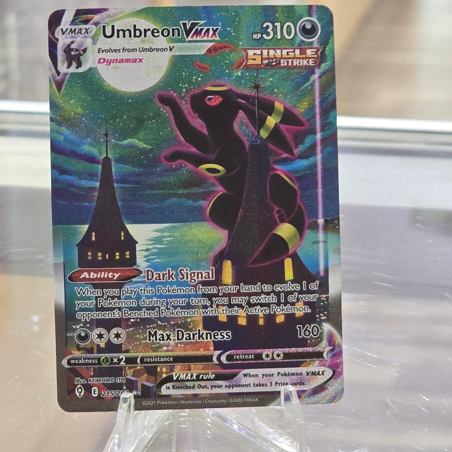 Umbreon VMAX (Alternate Art Secret) - SWSH07: Evolving Skies