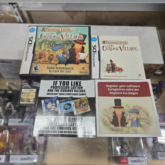 Professor Layton and the Curious Village Nintendo DS