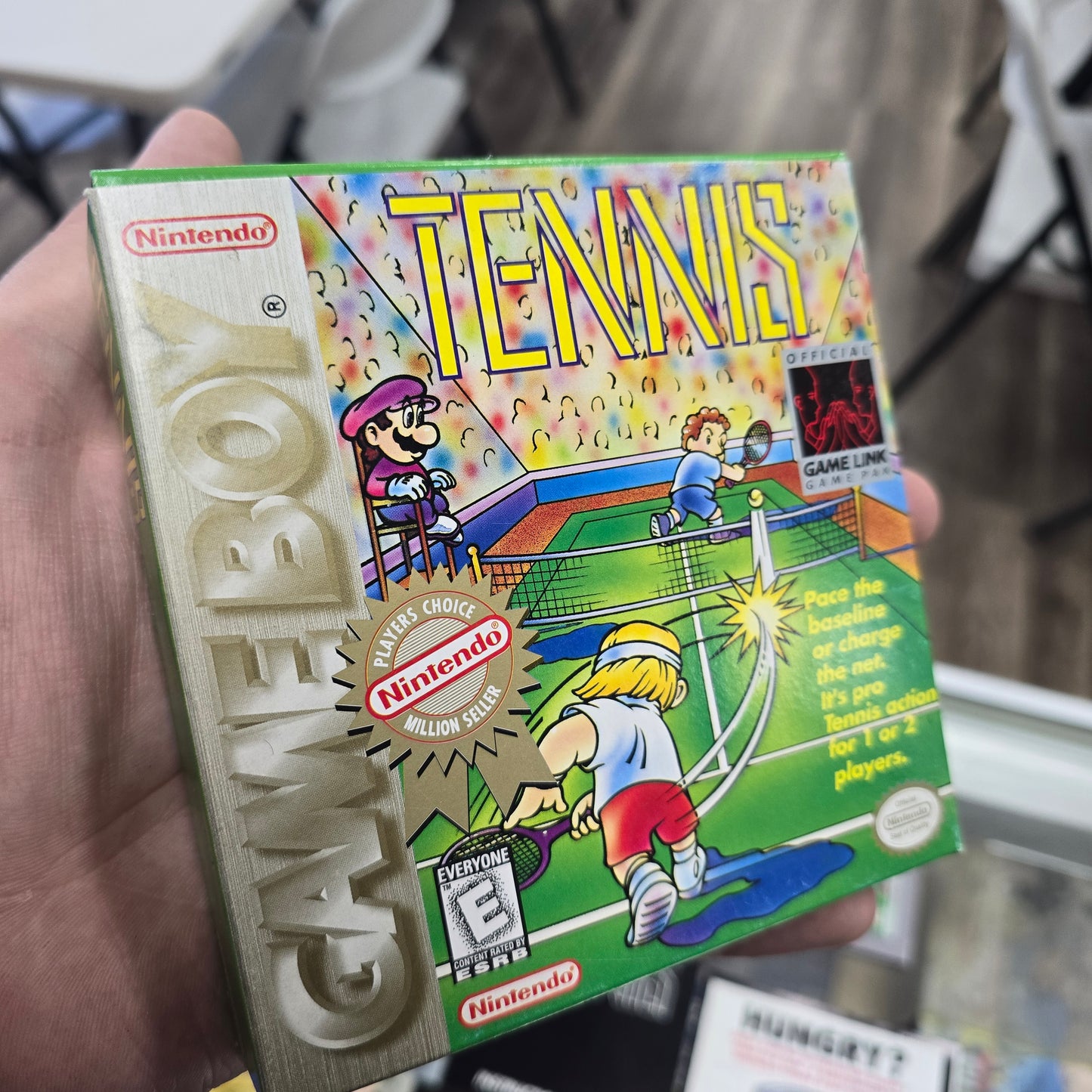 Tennis with Poster Nintendo Gameboy