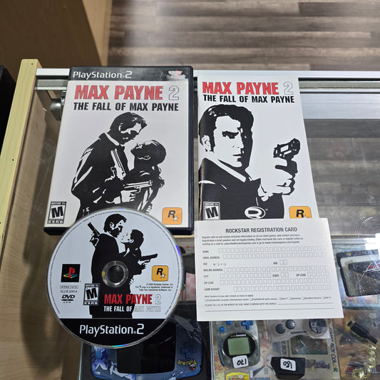 Max Payne 2 Fall of Max Payne Playstation 2