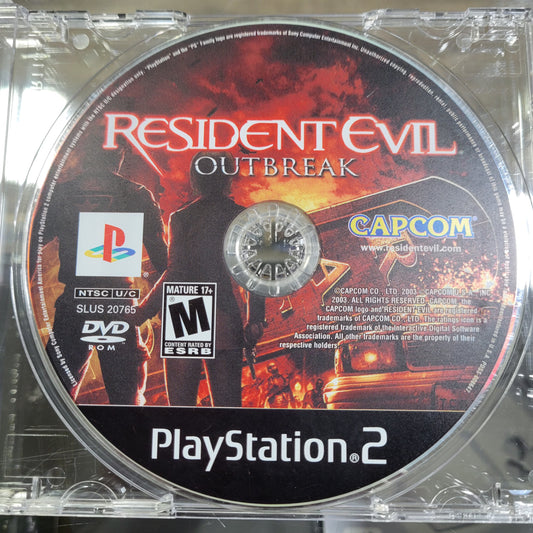 Resident Evil Outbreak Playstation 2