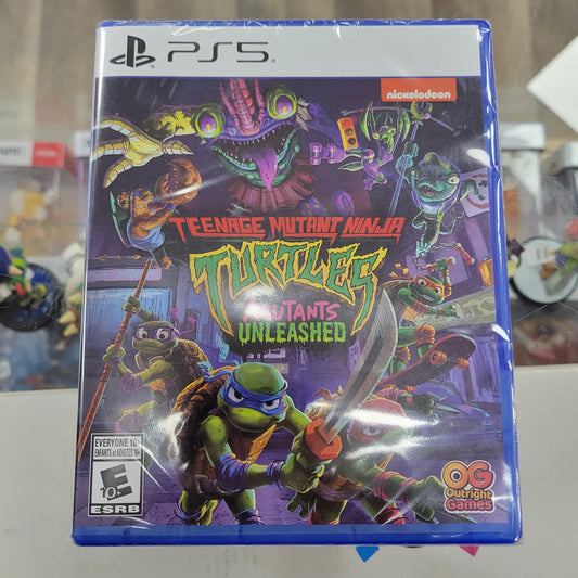 New Sealed Teenage Mutant Ninja Turtles Mutants Unleashed Playstation 5