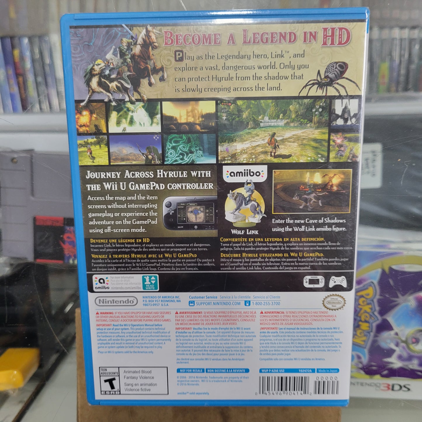 New Sealed The Legend Of Zelda Twilight Princess Nintendo Wii U