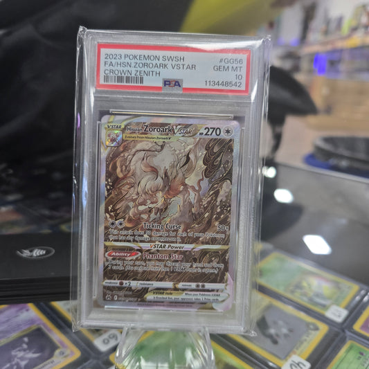 Hisuian Zoroark VSTAR - Crown Zenith: Galarian Gallery (PSA 10)