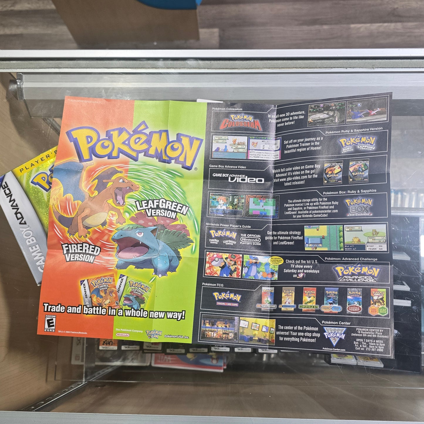 Pokémon LeafGreen (Authentic) CIB Nintendo Gameboy Advance
