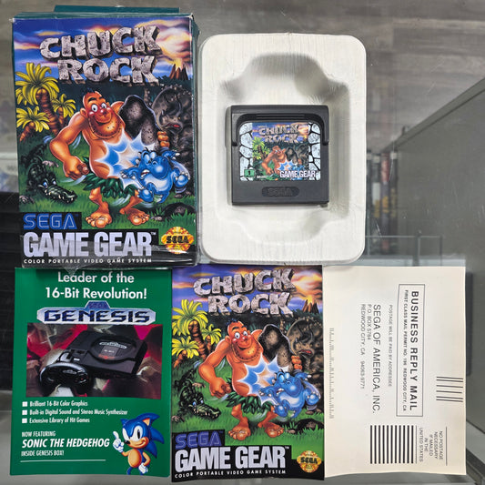 Chuck Rock Sega Game Gear