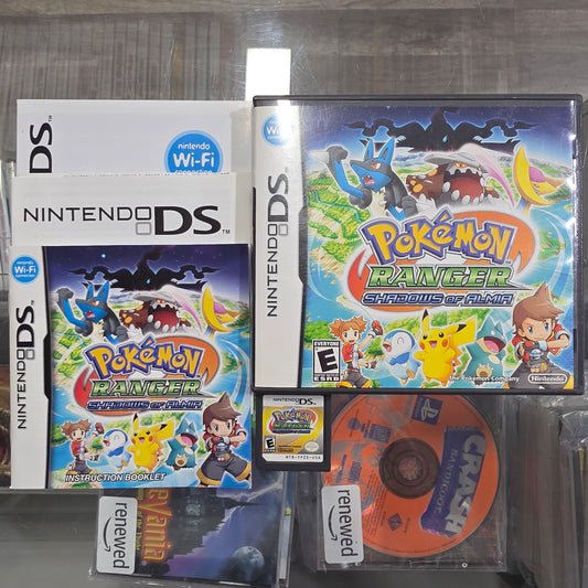 Pokémon Ranger Shadows Of Almia Nintendo DS