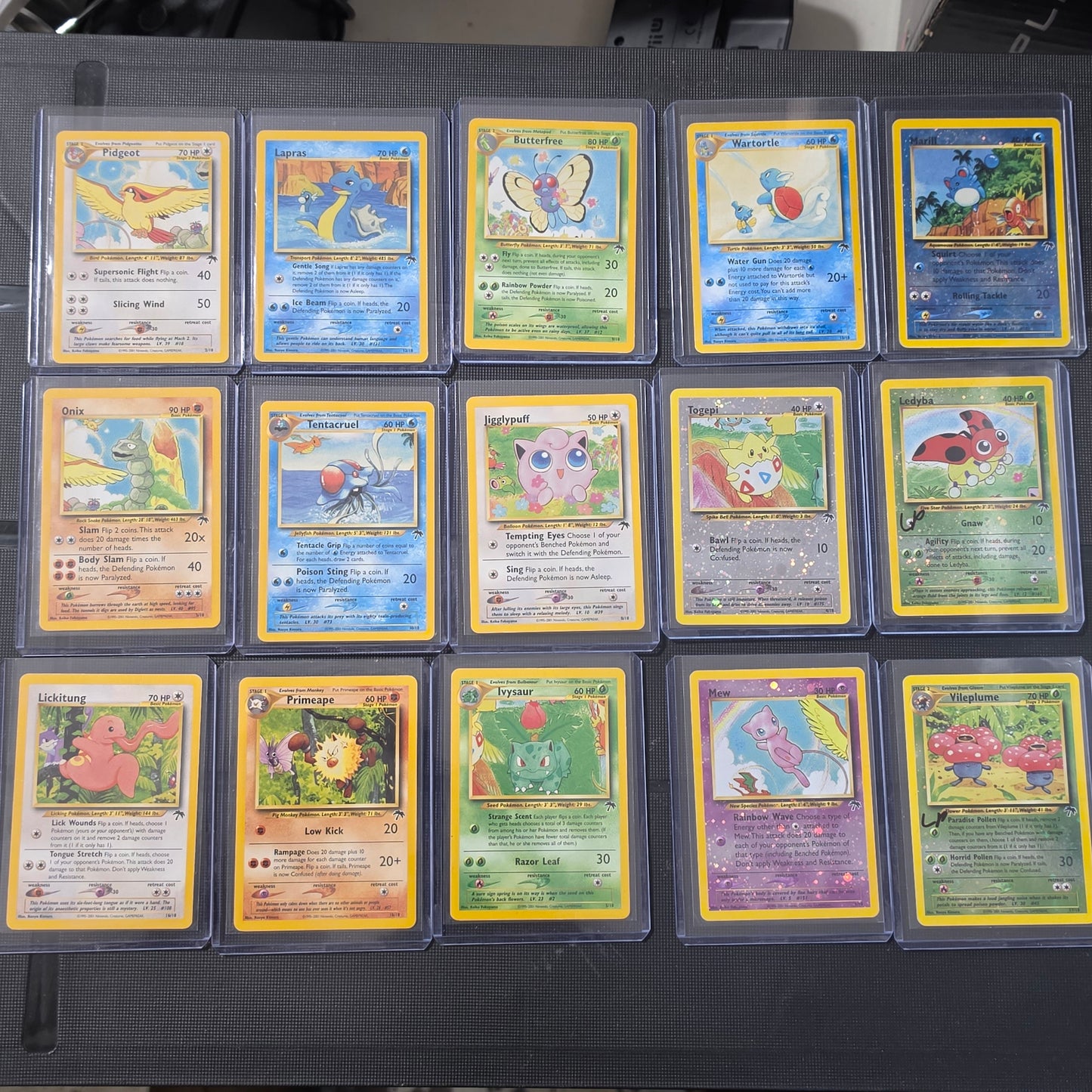 Southern Islands Set (15/18) English Pokemon Cards Check photos for condition)