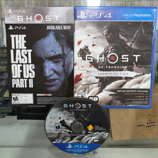 Ghost Of Tsushima Launch Edition Playstation 4