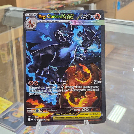Mega Charizard X ex - 125/094 - ME02: Phantasmal Flames