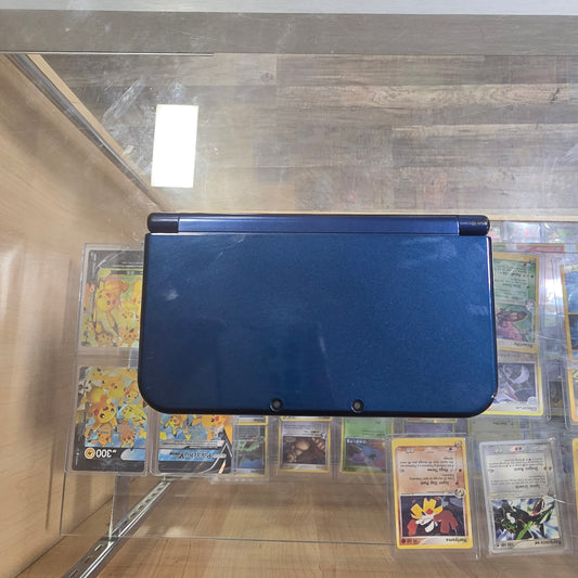 (962)(IPS Top Screen) New Nintendo 3DS XL Handheld System (Blue) w/ Charger (Region Free)(JAPANESE TO US)