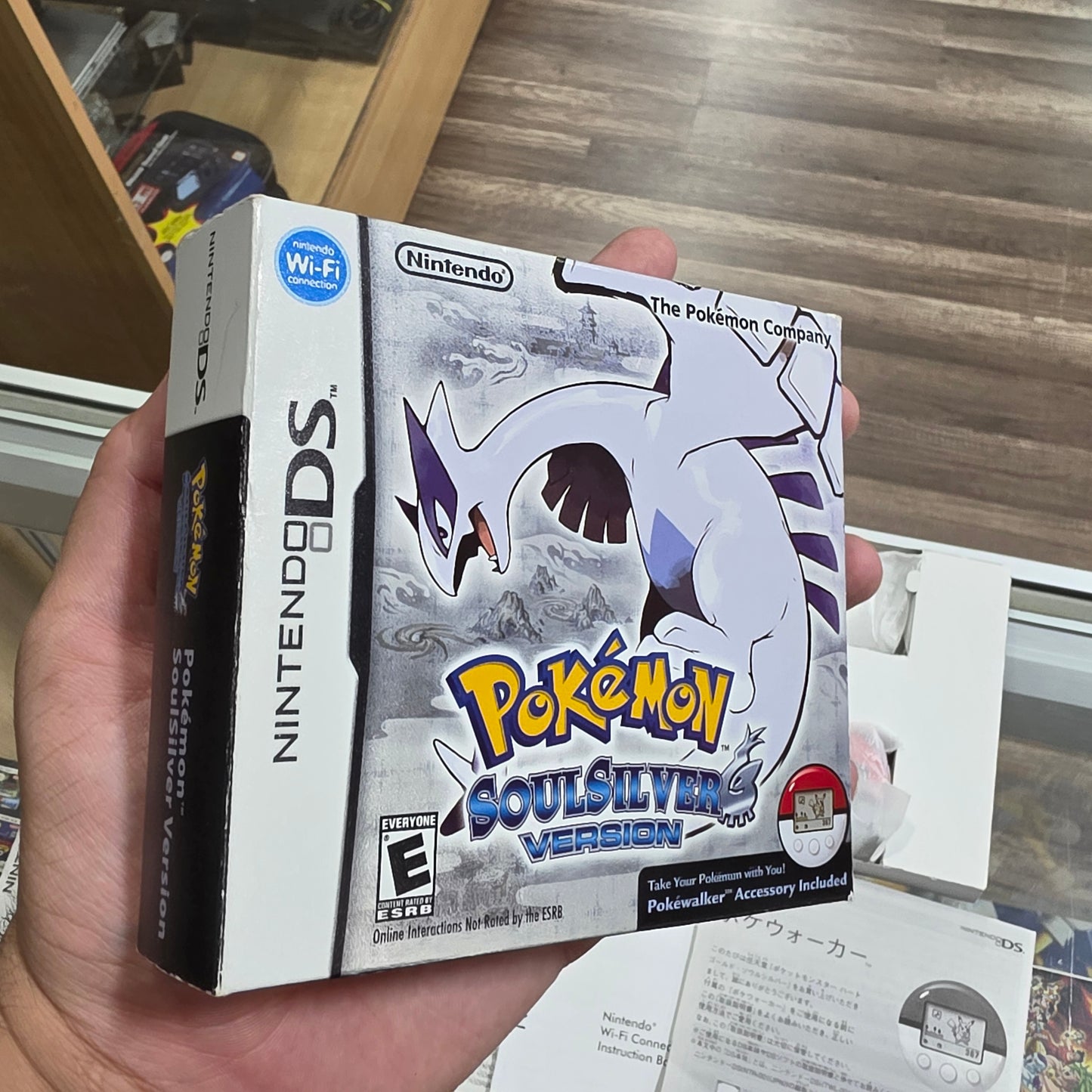 Pokemon SoulSilver Version [Pokewalker] [Big Box] (Authentic) Nintendo DS