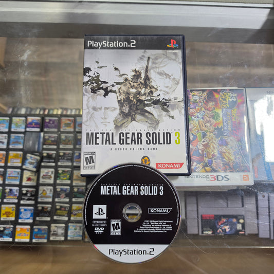 Metal Gear Solid 3 Playstation 2