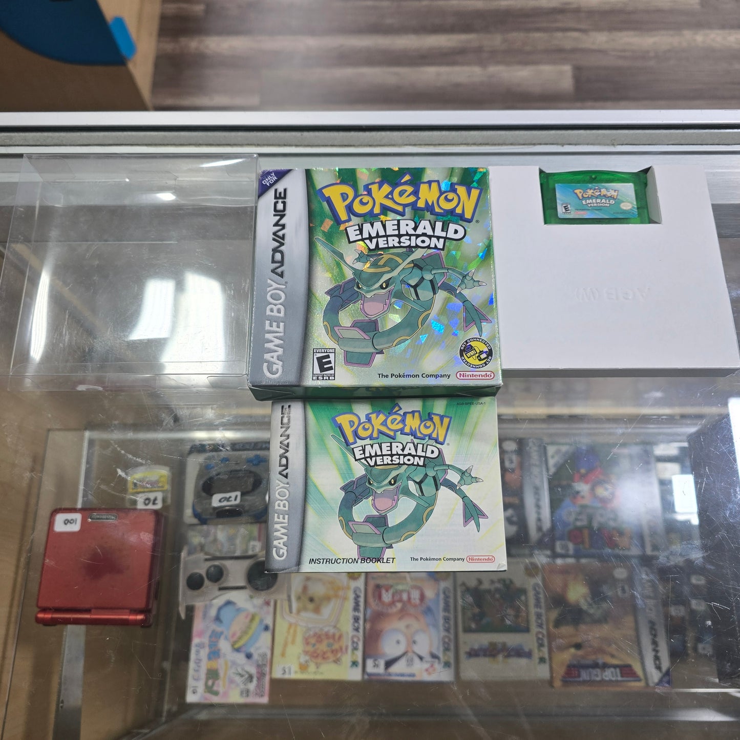 Pokémon Emerald (Authentic) (Dry Battery) (Very Clean Box) Nintendo Gameboy Advance