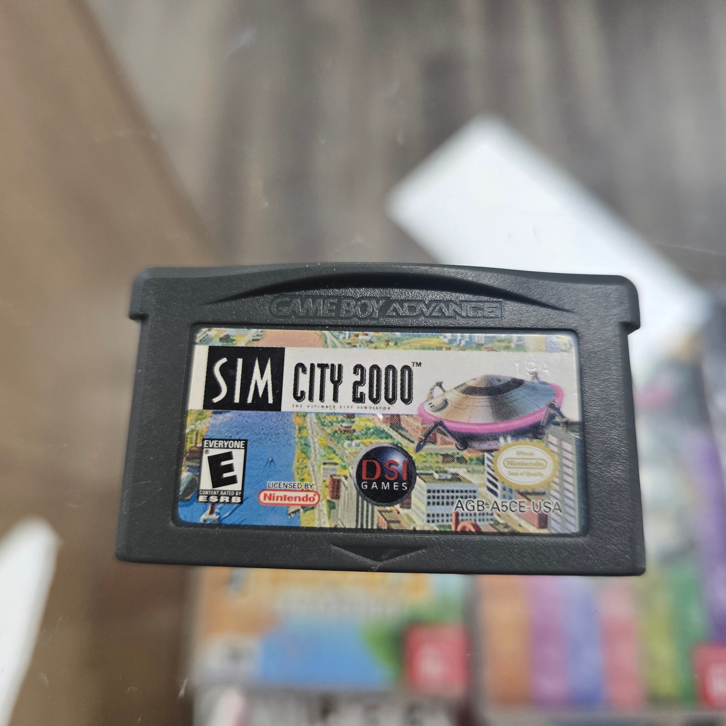 Sim City 2000 Nintendo GameBoy Advance