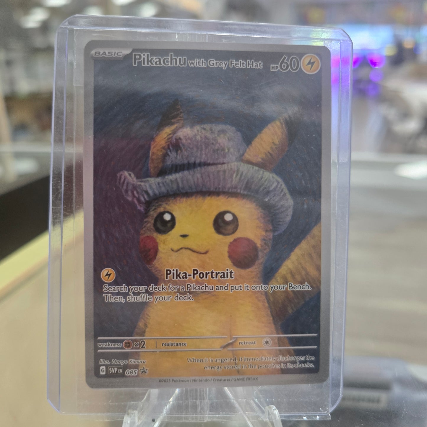 Pikachu with Grey Felt Hat - SV: Scarlet & Violet Promo Cards (NM)