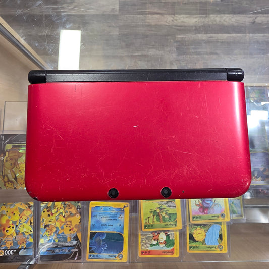 Red Nintendo 3DS XL Handheld System With Charger (US SYSTEM)