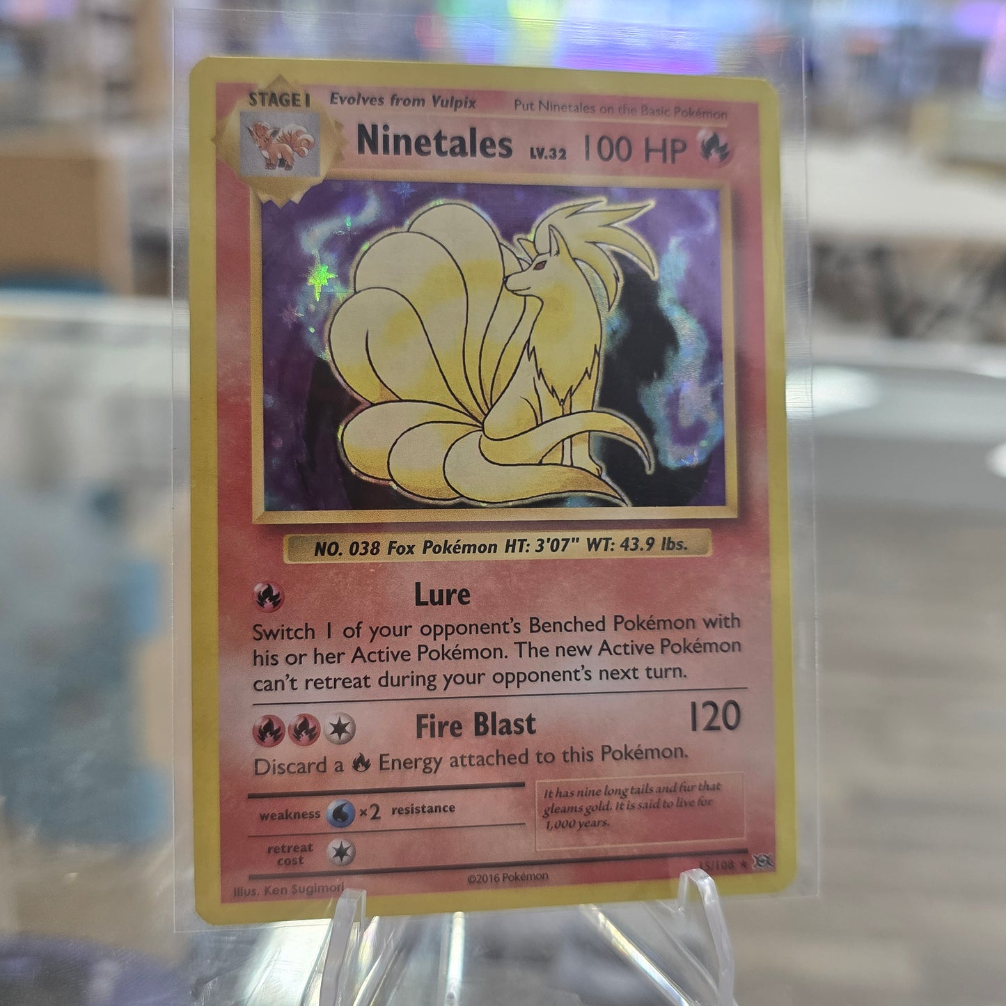 Ninetales - XY - Evolutions Holofoil (NM)
