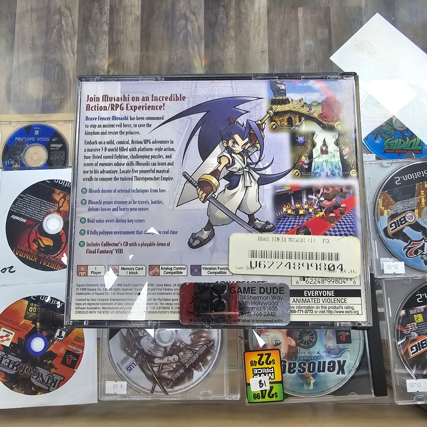 Brave Fencer Musashi PlayStation 1