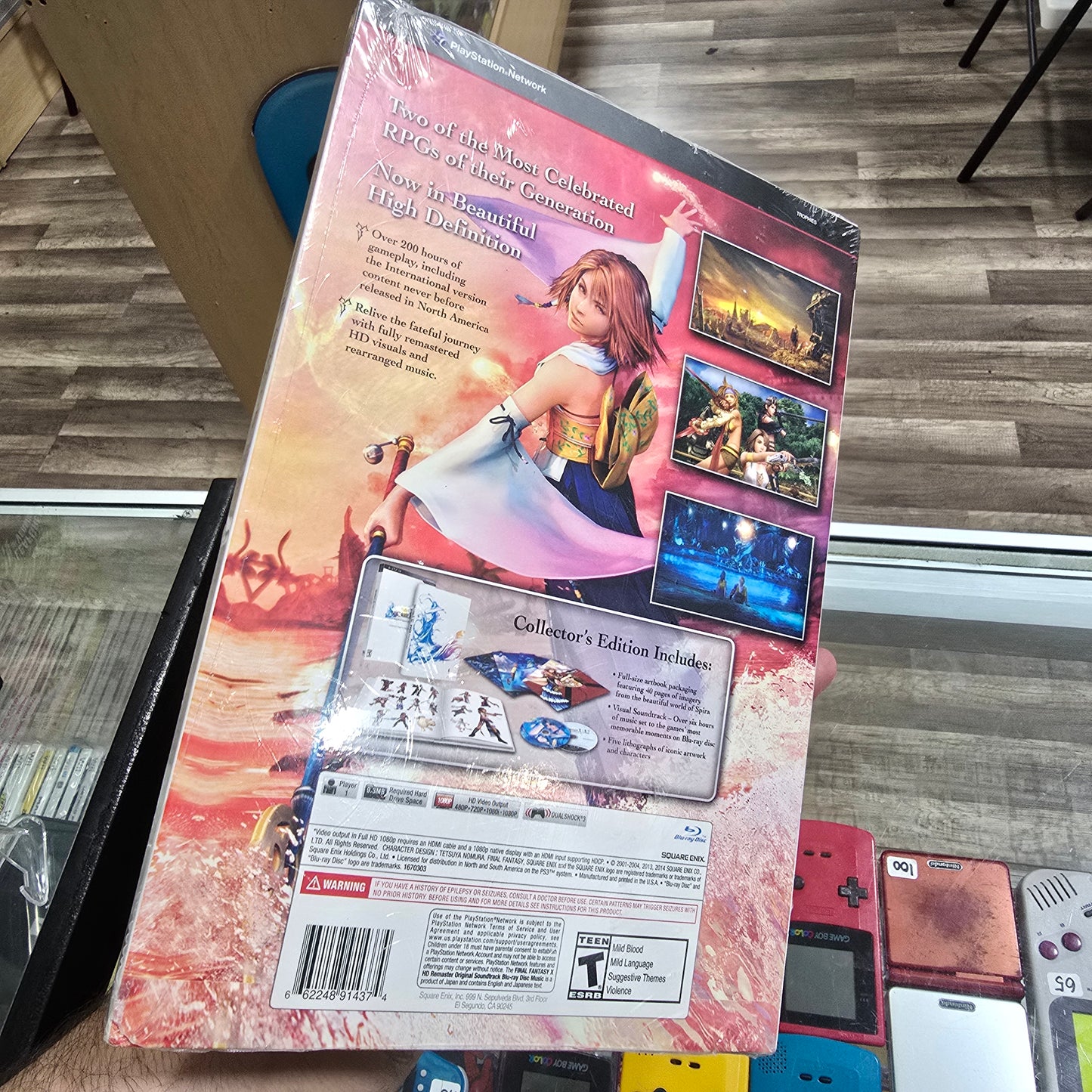 Final Fantasy X X-2 HD Remaster [Collector's Edition] Playstation 3 SEALED