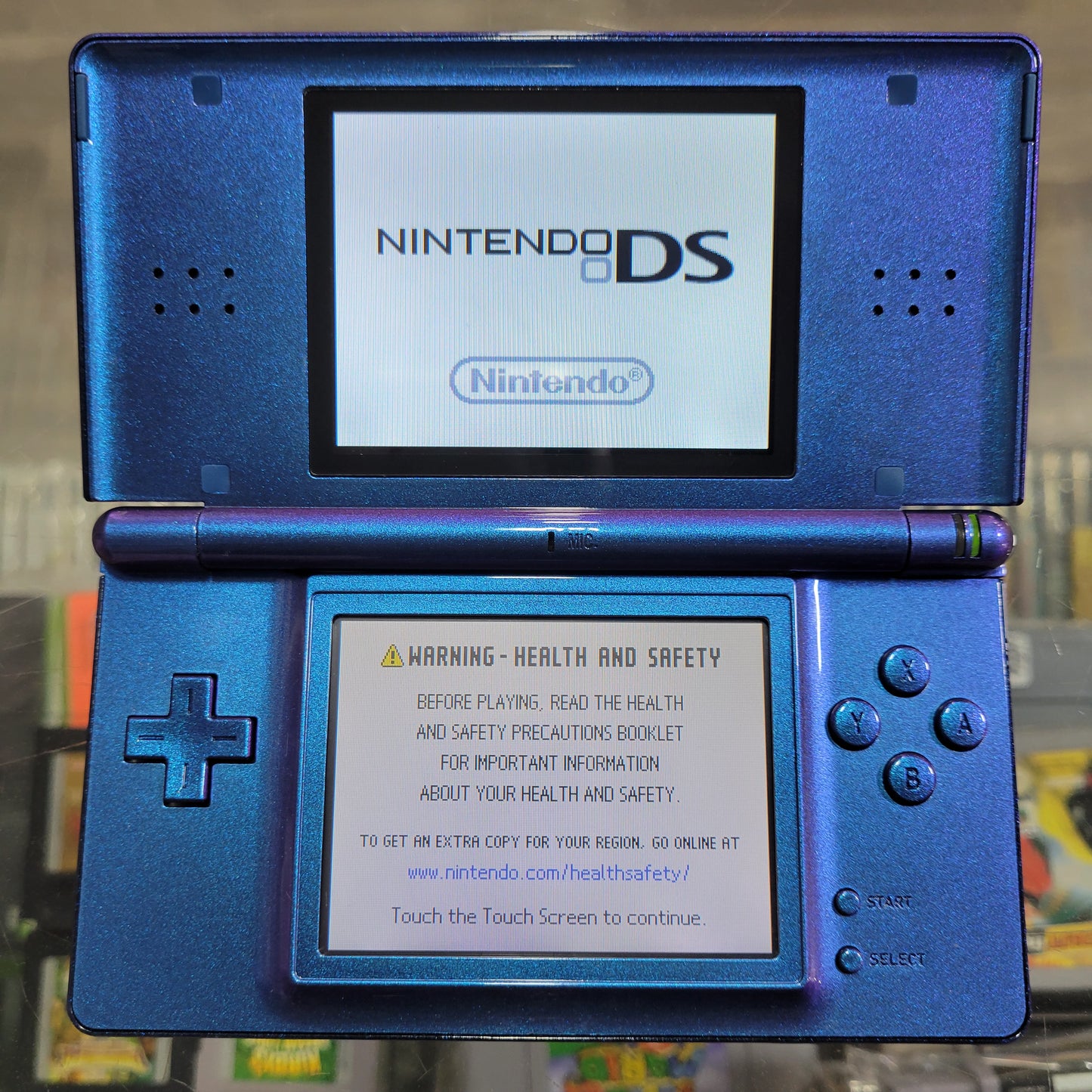 Custom Nintendo DS Lite Shell Swapped