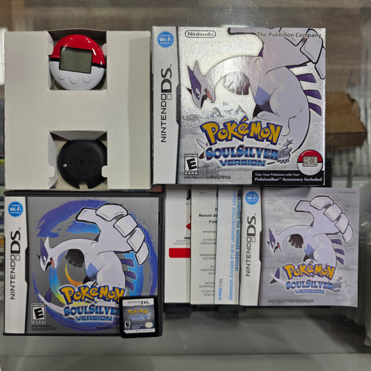Pokémon SoulSilver Version [Big Box] [Authentic] Nintendo DS