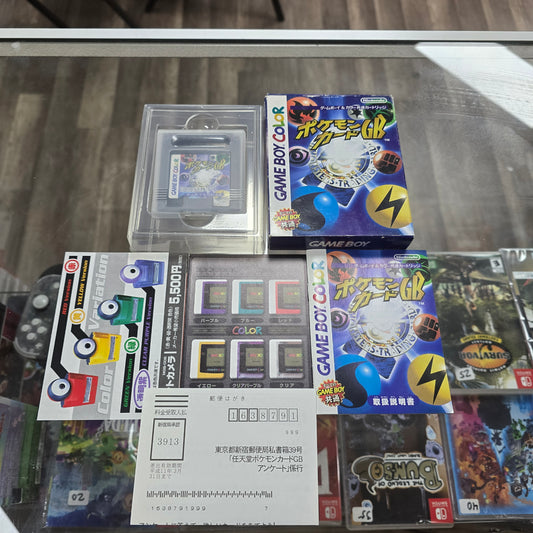 Pokemon Trading Card Game Nintendo Game Boy Color Japanese CIB