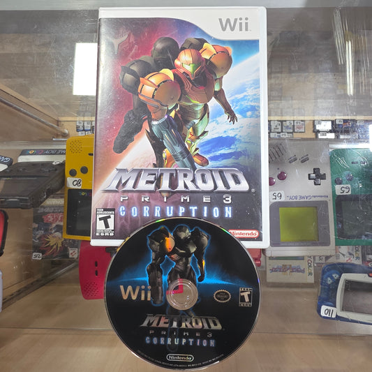 Metroid Prime 3 Corruption Nintendo Wii