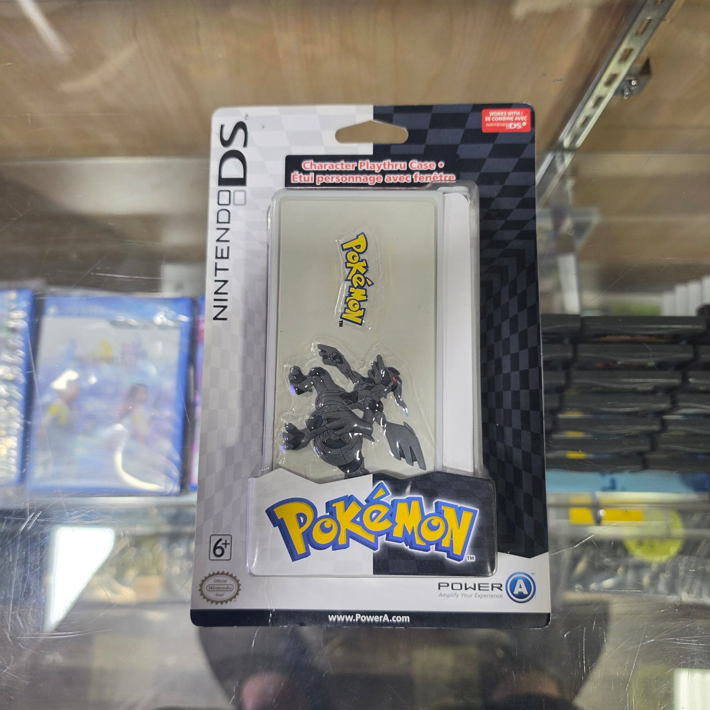 Pokémon Black & White Character Playthru Case (Zekrom) (NEW)