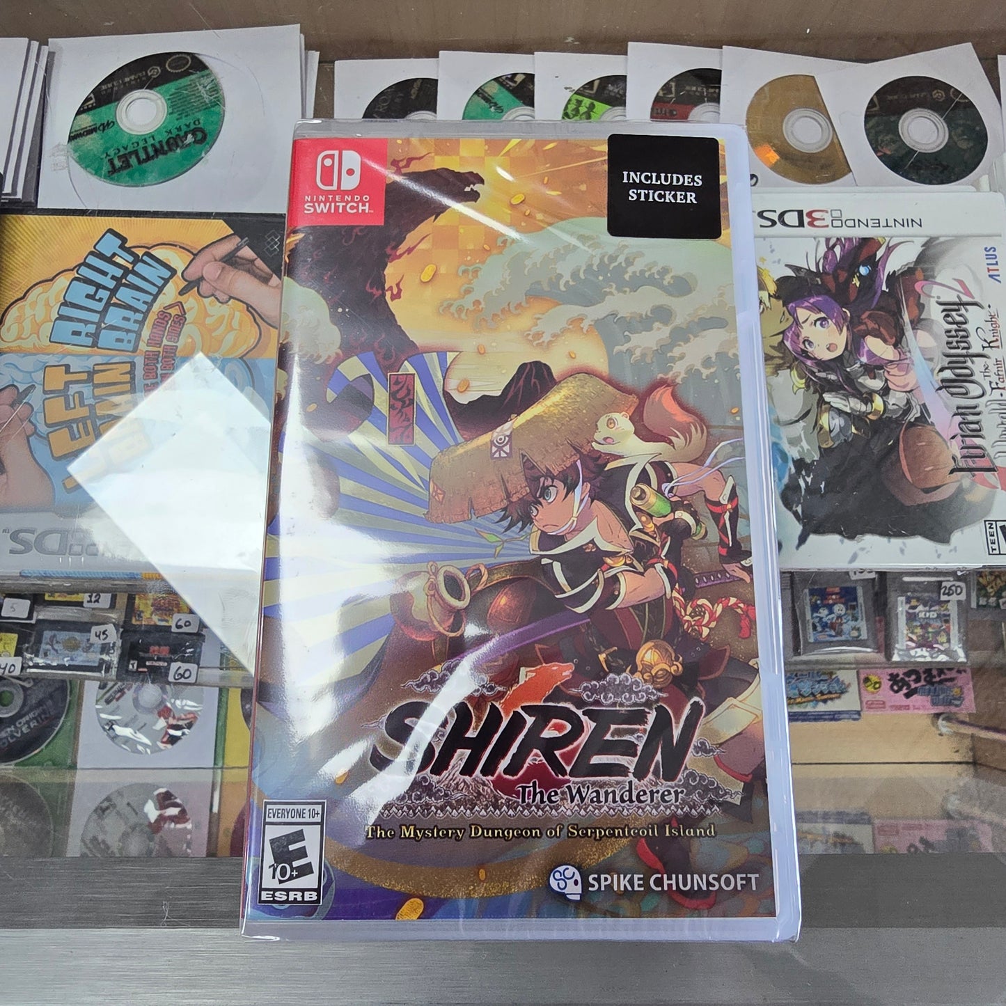 Shiren The Wanderer: The Mystery Dungeon of Serpentcoil Island Nintendo Switch New