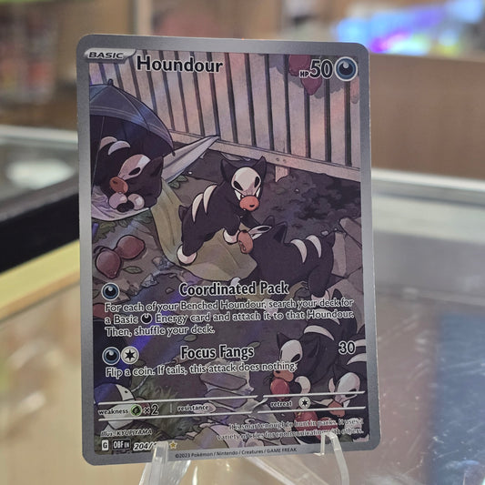 Houndour - 204/197 - SV03: Obsidian Flames (NM)