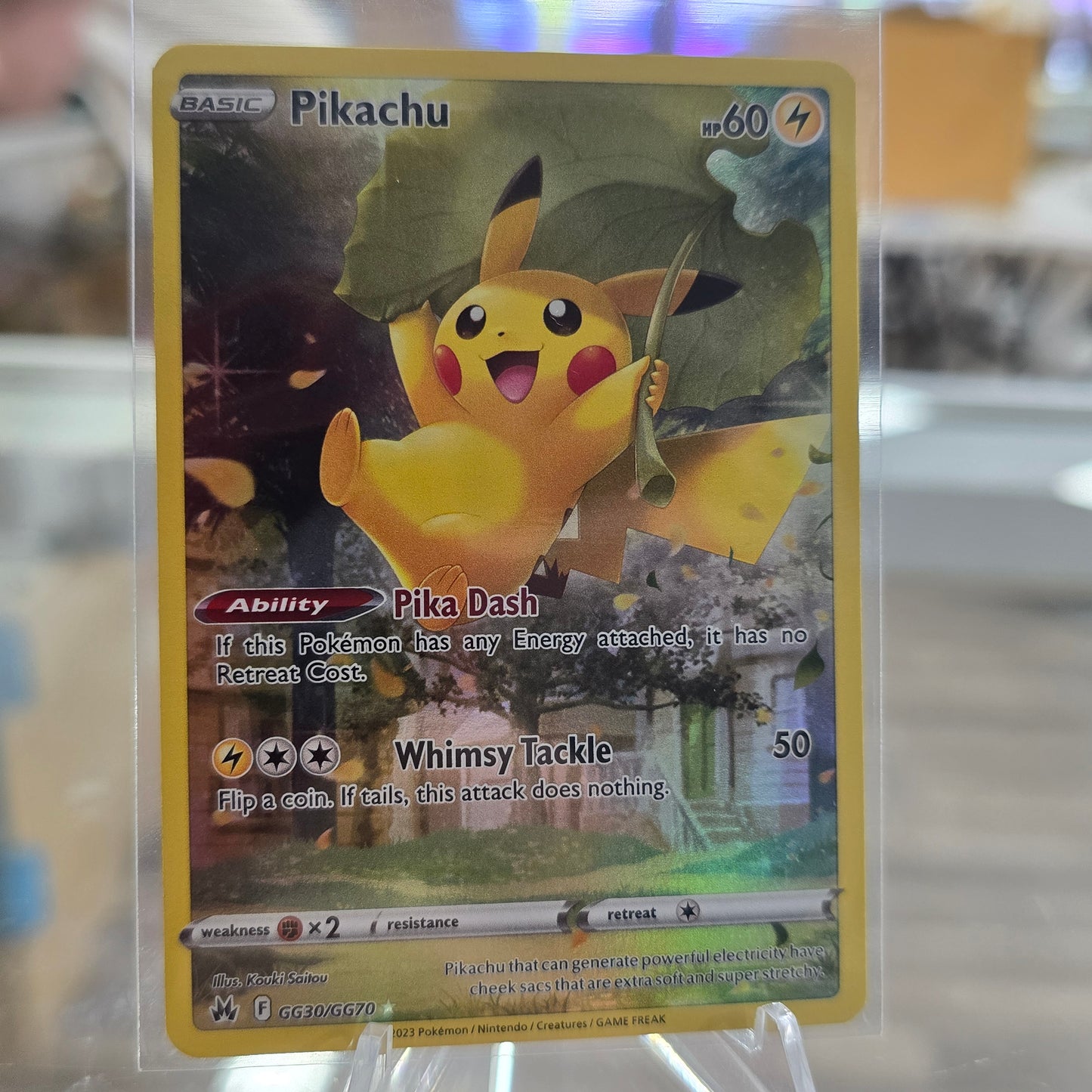 Pikachu - Crown Zenith: Galarian Gallery (NM)