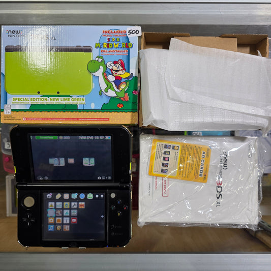 New Nintendo 3DS XL [Special Edition Lime Green] [Charger Included]
