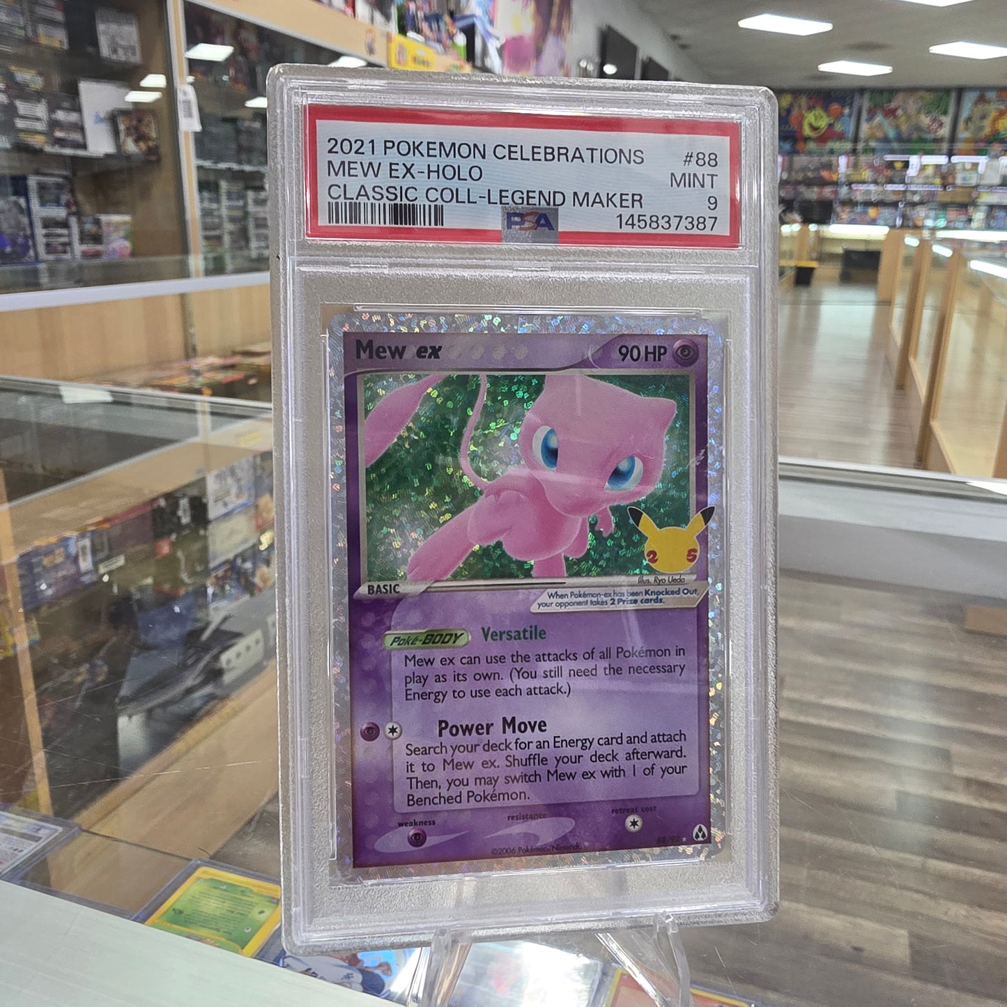 (PSA 9) Mew ex - Celebrations: Classic Collection