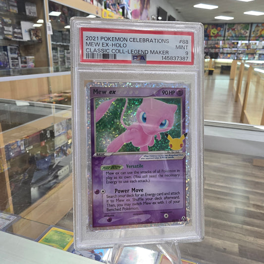 (PSA 9) Mew ex - Celebrations: Classic Collection