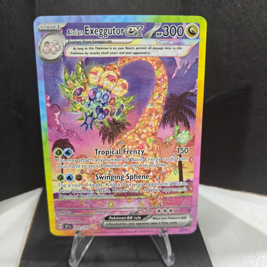 Alolan Exeggutor ex - 242/191 - SV08: Surging Sparks NM