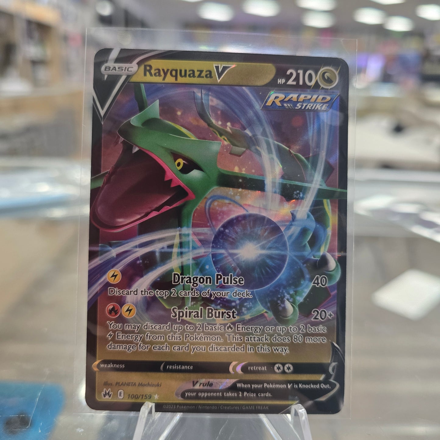 Rayquaza V - Crown Zenith (NM)