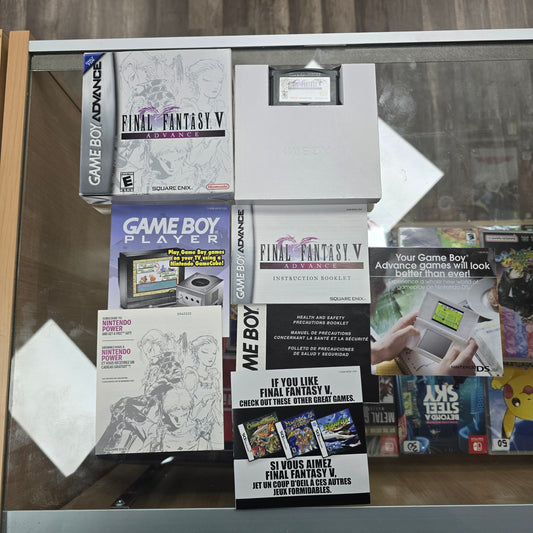 Final Fantasy V Advance (Clean)  Nintendo Gameboy Advance