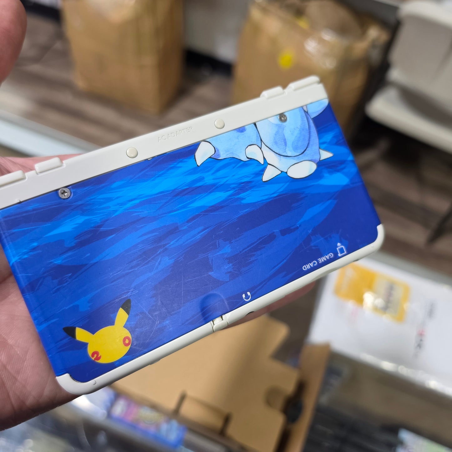 New Nintendo 3DS Pokemon 20th Anniversary Edition Nintendo 3DS (BLASTOISE PLATES ONLY)