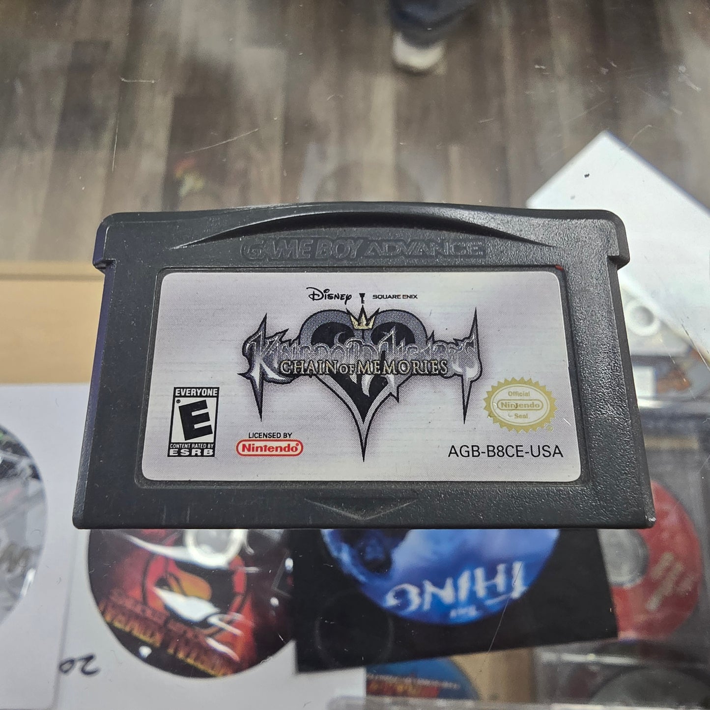 Kingdom Hearts Chain of Memories Nintendo GameBoy Advance