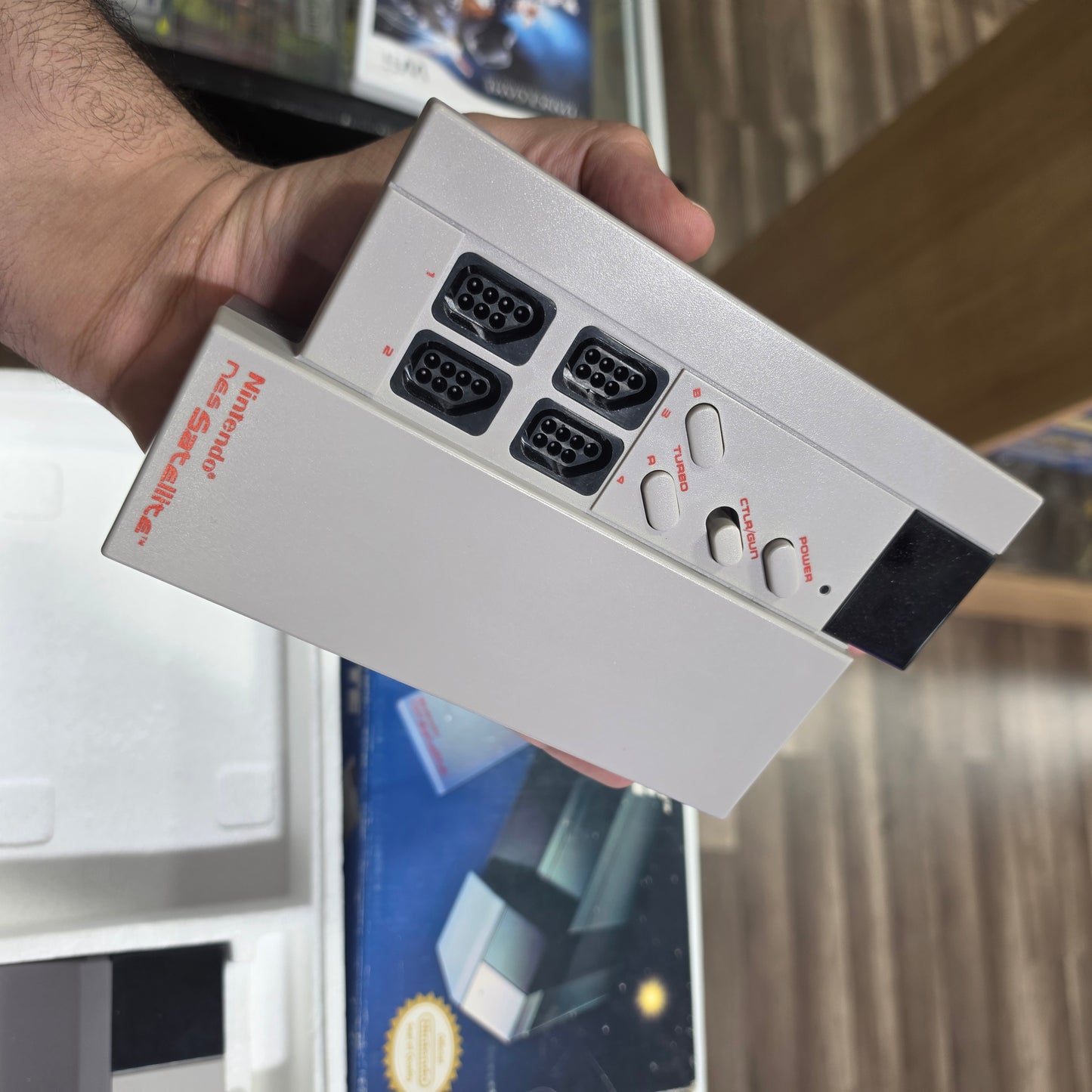NES Satellite 4 Controller Port NES