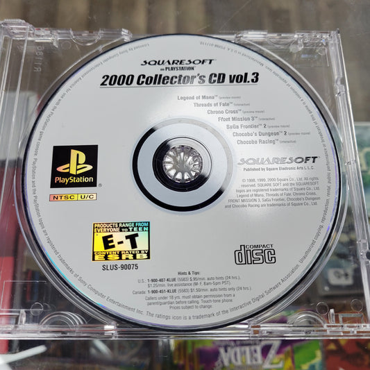 Square Soft on Playstation 2000 Collectors CD Vol.3