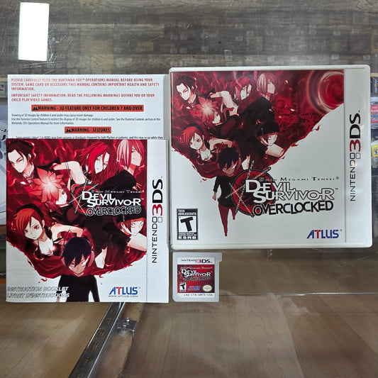 Shin Megami Tensei: Devil Survivor Overclocked Nintendo 3DS